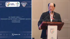 CM Rio welcomes IFL Trophy Tour, unveils Nagaland United jerseys