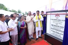Tripura CM Manik Saha lays foundation stone for 100-bed medical college in Dhalai tribal area