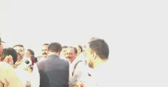 CM Sai attends BJP office bhoomi-pujan, tree-plantation drive