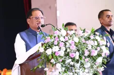 CM Sai attends Sen Shakti Sammelan in Raipur