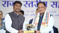 CM Sai Attends State Cooperative Meet in Raipur