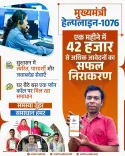 CM Sai: Chhattisgarh Helpline-1076 Resolves 42,000+ Complaints in a Month