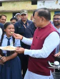 CM Sai Distributes Cycles to Class 9 Girls Under Saraswati Yojana