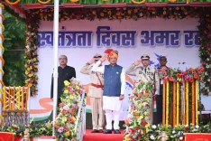 CM Sai Hoists Flag at Raipur on 80th Independence Day
