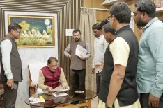CM Sai Holds Jan Darshan in Native Village Bagia, Jashpur