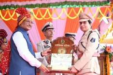 CM Sai Honours Chhattisgarh Police on 80th Independence Day