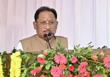 CM Sai Honours Fallen Police at Chhattisgarh Police Smriti Diwas