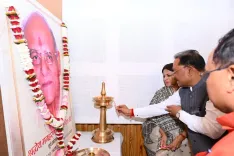 CM Sai Honours Farmers at Manharan Lal Pandey Birth Anniversary