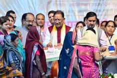CM Sai joins blood donation, mega health camp in Mungeli