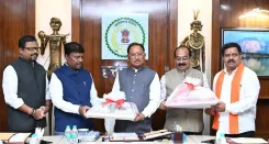 CM Sai Launches Chhattisgarh Herbals Diwali Gift Pack