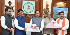 CM Sai Launches Van Dhan Herbal Diwali Gift Packs in Raipur
