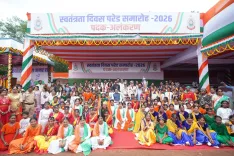 CM Sai leads Chhattisgarh's 80th Independence Day flag hoisting in Raipur