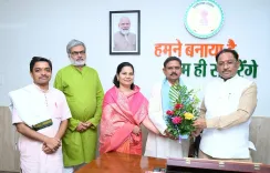 CM Sai Meets Sanskrit Vidya Mandal Leaders, Discusses Language Preservation