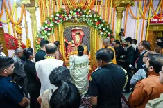 CM Sai, President Murmu Offer Prayers at Danteshwari Temple