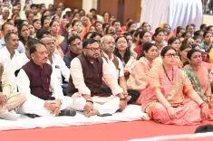 CM Sai, Smriti Irani tune in to Mann Ki Baat Episode 139 in Raipur