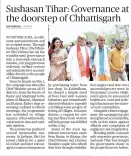 CM Sai Takes Sushasan Tihar to Chhattisgarh's Tribal Heartland