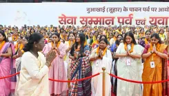 CM Sai Welcomes President Murmu at Nuakhai Fest in Raipur