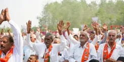CM Saini Addresses Punjab Rally, Vows to Meet Public Hopes
