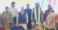 CM Saini Attends Shyama Prasad Mukherjee Jayanti in Ambala