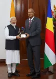 CM Saini Congratulates PM Modi on Seychelles' Top Honour