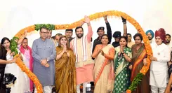 CM Saini Congratulates Richa Pahwa as Haryana BJP Mahila Morcha Chief