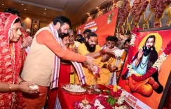 CM Saini flags off Guru Ravidas Kalash Yatra from Gurugram