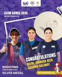 CM Saini Hails Haryana Debutants' Asian Games Silver