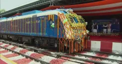CM Saini Hails Launch of India's First Hydrogen Train by PM Modi
