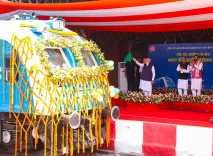 CM Saini Hails PM Modi's Hydrogen Train Flag-Off from Haryana