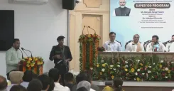 CM Saini Honours Haryana Super-100 JEE Toppers in Chandigarh