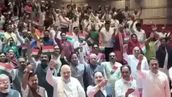 CM Saini joins NDA MPs as tricolour flies at Mangal Milan