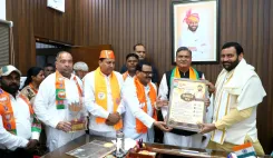 CM Saini Meets BJP Minority Morcha Punjab Delegation