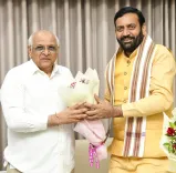 CM Saini Meets Gujarat CM Bhupendra Patel in Ahmedabad