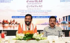 CM Saini meets Punjab-origin industrialists in Singapore