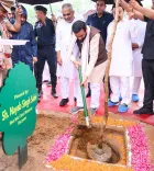 CM Saini Plants Haryana's 77th Van Mahotsav in Manesar