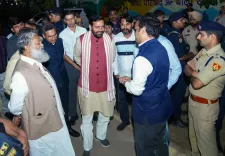 CM Saini Reviews Ambala Cantt Shaheed Smarak Ahead of Amit Shah Inauguration