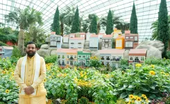CM Saini Visits Gardens by the Bay in Singapore