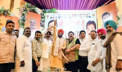 CM Saini Visits Golden Temple, Welcomes New BJP Members in Punjab