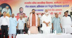 CM Saini visits Seva Sankalp Abhiyan art show in Kurukshetra