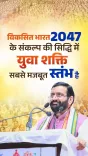 CM Saini: Youth Are the Biggest Pillar of Viksit Bharat@2047