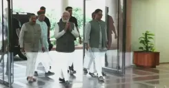 CM Samrat Choudhary at NDA Mangal Milan in Delhi