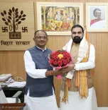 CM Samrat Choudhary congratulates NDA's Tirhut Teachers' seat winner