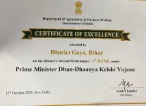CM Samrat Choudhary: Gaya tops India under PM farm scheme