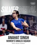 CM Samrat Choudhary Hails Anahat Singh's Asian Games Silver