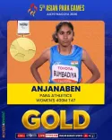 CM Samrat Choudhary Hails Anjana's Gold at Asian Para Games 2026