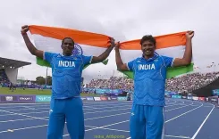 CM Samrat Choudhary Hails India's CWG 2026 Triple Jump Medals
