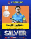 CM Samrat Choudhary Hails Narwal, Malik Silver Medals at Asian Para Games 2026