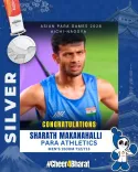 CM Samrat Choudhary Hails Sharath Makanahalli's Para Games Silver