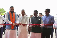 CM Samrat Choudhary Inaugurates Bihar Flying Institute Hangar