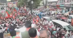 CM Samrat Choudhary joins BJP road show in Bankipur